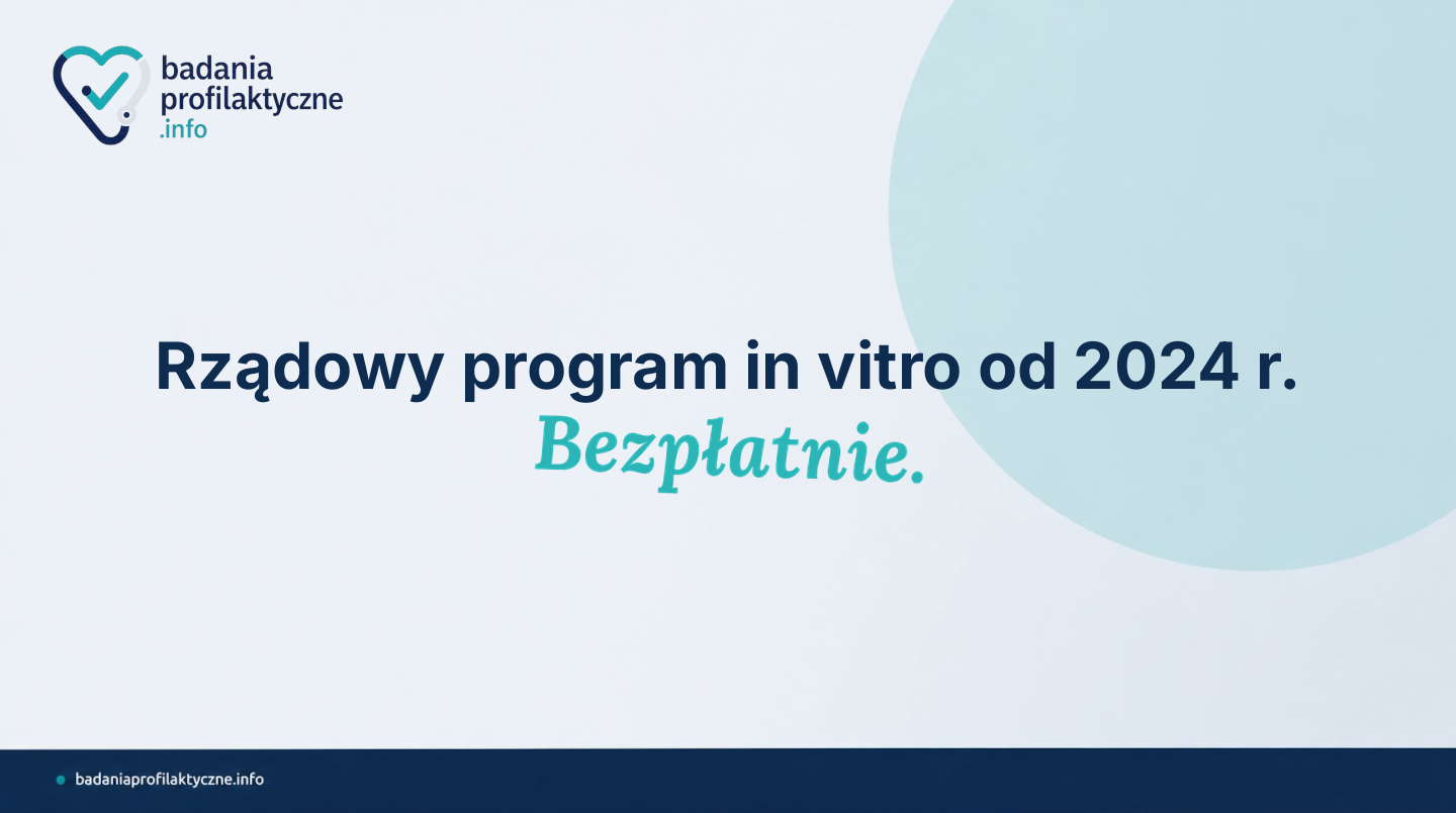 Darmowy program in vitro — Warszawa i cała Polska 2026