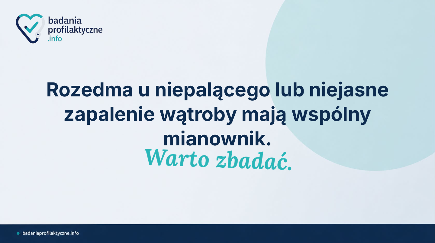 Niedobór alfa-1-antytrypsyny — kto powinien wykonać to badanie?