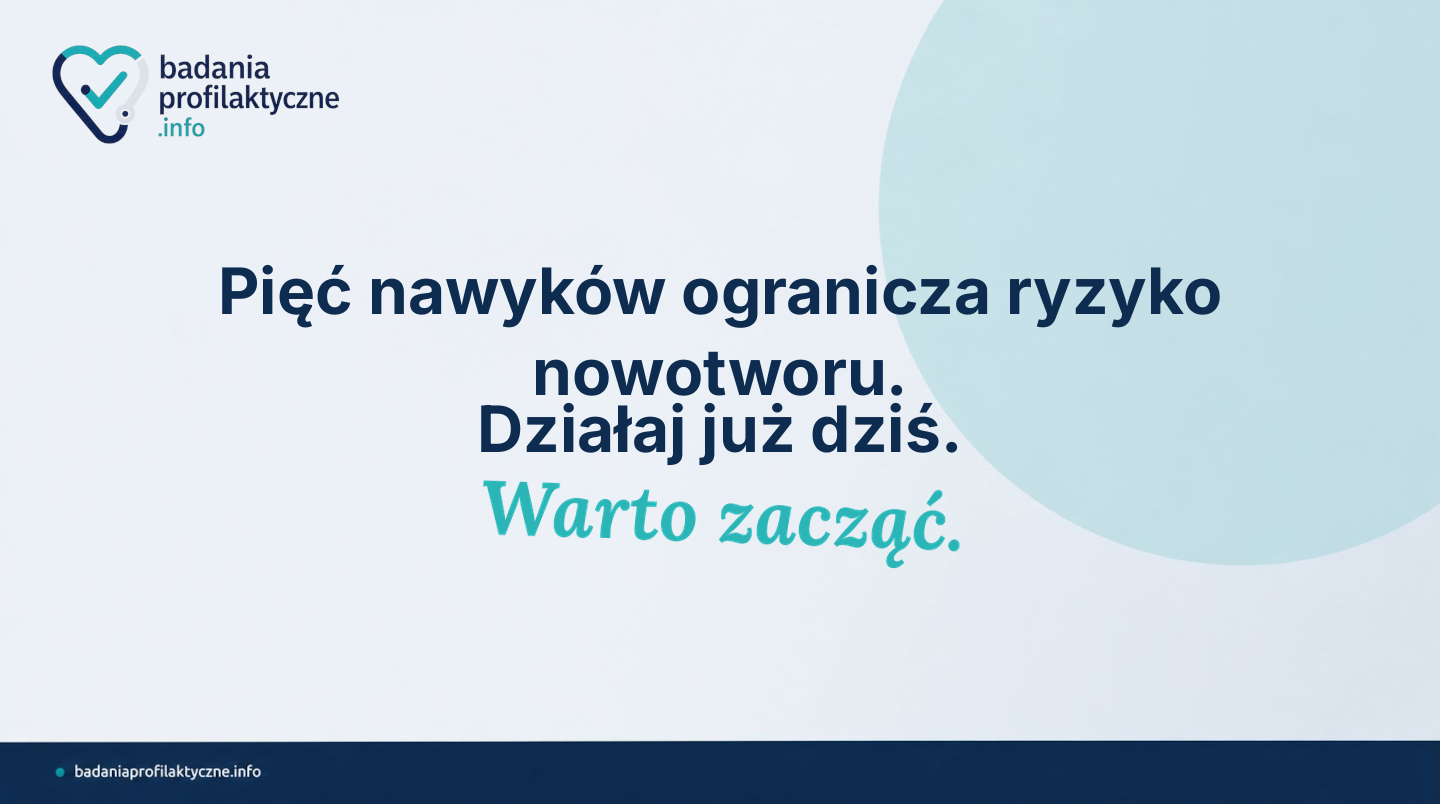 Według WHO blisko 38% nowotworów można zapobiec, eliminując modyfikowalne czynniki ryzyka. Które nawyki mają największy wpływ — i jak zacząć działać już dziś.