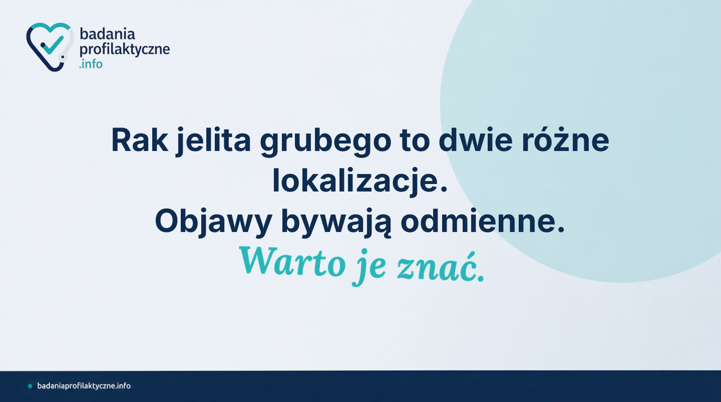 Rak odbytnicy a rak okrężnicy — różnice w objawach i diagnostyce