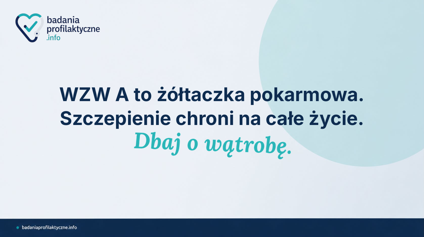 WZW A — szczepienie i ochrona przed wirusowym zapaleniem wątroby